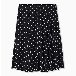 Torrid Polka Dot Skirt